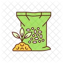 Granular fertilizer Icon