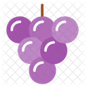 Grape Grocery Fruit Icon
