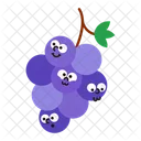 Character Grape Berry Icon