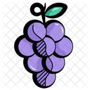 Grape Grapes Fresh Icon