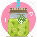 Grape Smoothie Drink Icon