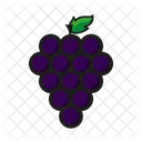 Fruit Nature Grape Icon