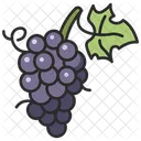 Fresh Grape Fruit Icon