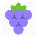 Grape Fruit Vine Icon