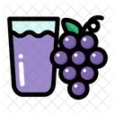 Grape Juice Fruit Icon
