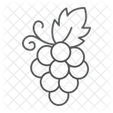 Grape Food Wine Icon