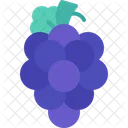 Grape Grapes Fruits Icon
