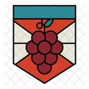 Grape Badge Grape Grapes Icon