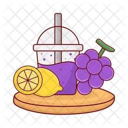 Grape juice  Icon