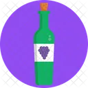 Bio Food And Agriculture Grape Juice Organic Icon