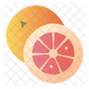 Grapefruit Citrus Fruit Icon