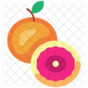 Grapefruit Citrus Orange Icon