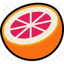 Grapefruit Half Cut  Icon