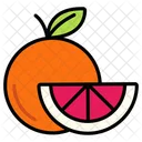 Grapefruit-with-sliced-cut  Icon
