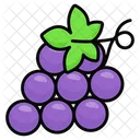 Grapes Healthy Fruit Icon