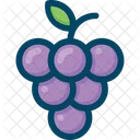 Grapes Fruit Food Icon