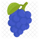 Grapes Fruit Edible Icon