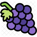 Grapes Grape Fruit Icon