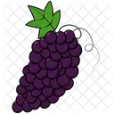 Grapes Wine Icon