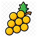 Grapes Bunch Of Grapes Fruit Icon