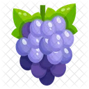 Grapes Fruit Nutritious Icon