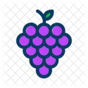 Grapes Fruit Food Icon