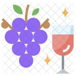 Grapes Wine  Icon