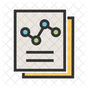 Graph Paper Document Icon