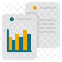 Graph Chart Document Icon