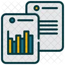 Graph Chart Document Icon