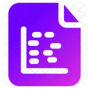 File Graph Document Icon