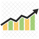 Statistics Growth Bar Icon