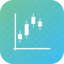 Graph Analytics Bitcoin Icon