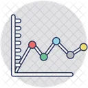 Trend Graph Analysis Icon