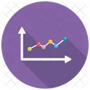 Line Graph Growth Icon