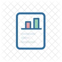 Graph File Document Icon