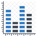 그래프 통계 차트 아이콘