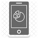 Graph Mobile Phone Icon