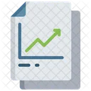 Graph Document Data Note Icon