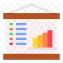 Graph Bar Analysis Icon