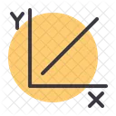 Graph Axis Growth Icon