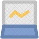 Graph Screen Analytic Icon