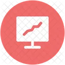 Graph Screen Analytic Icon