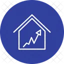 Graph House Icon