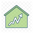 Graph House Icon