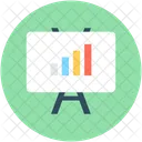 Graph Presentation Business Icon
