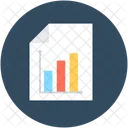 Graph Report Statistical Icon