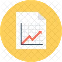 Graph Report Statistical Icon