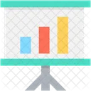 Graph Board Easel Icon