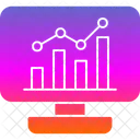 Graph Growth Business Icon